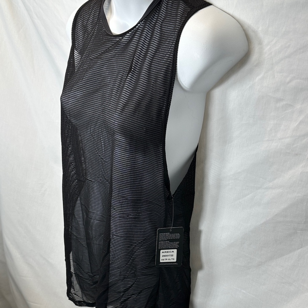 Body Glove Black Mesh Tank Top